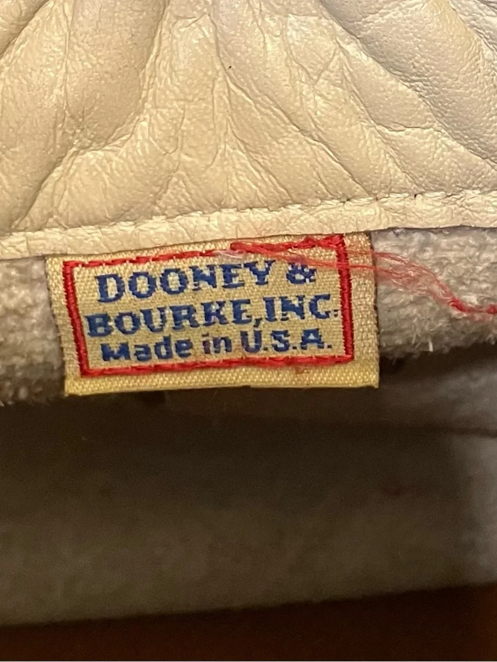 VINTAGE DOONEY & BOURKE ALL WEATHER LEATHER SATCHEL